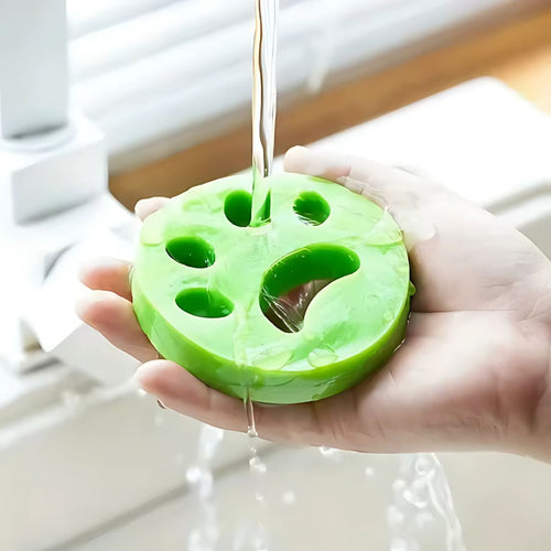 Lot de 4 attrape-poils en silicone lavables