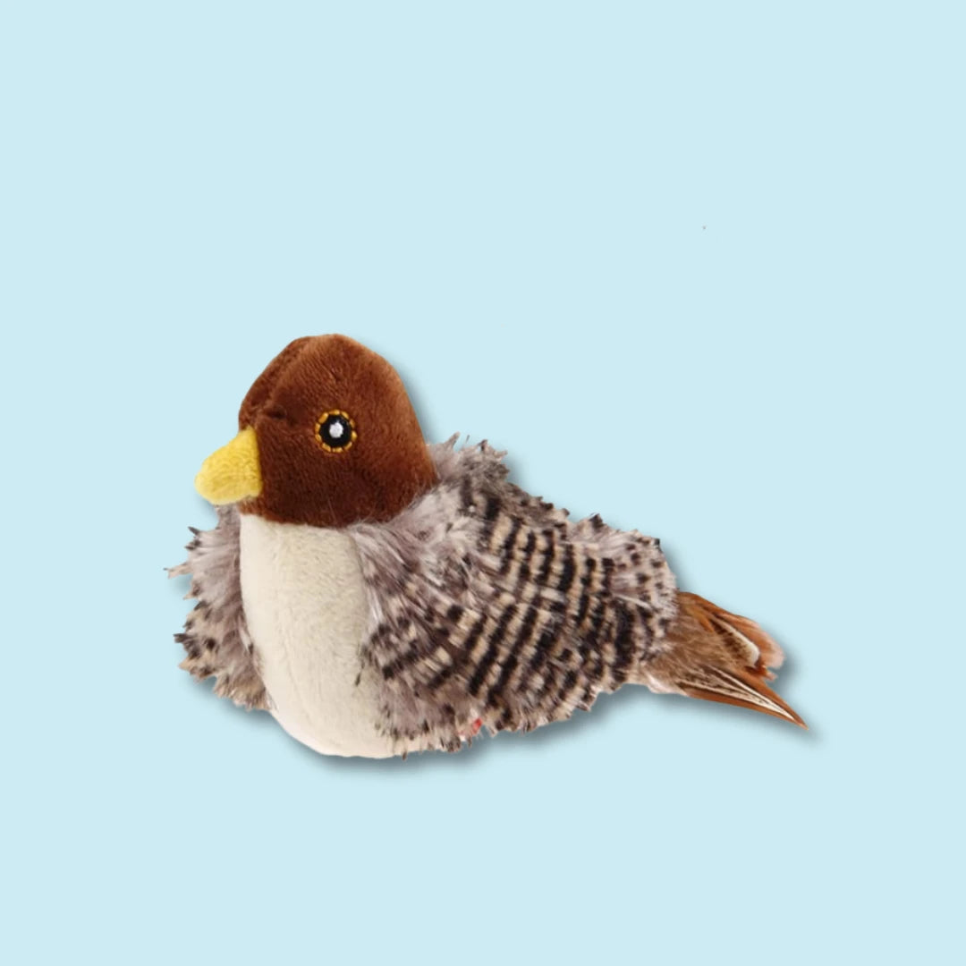 Plume™ - Oiseau réaliste pour chats
