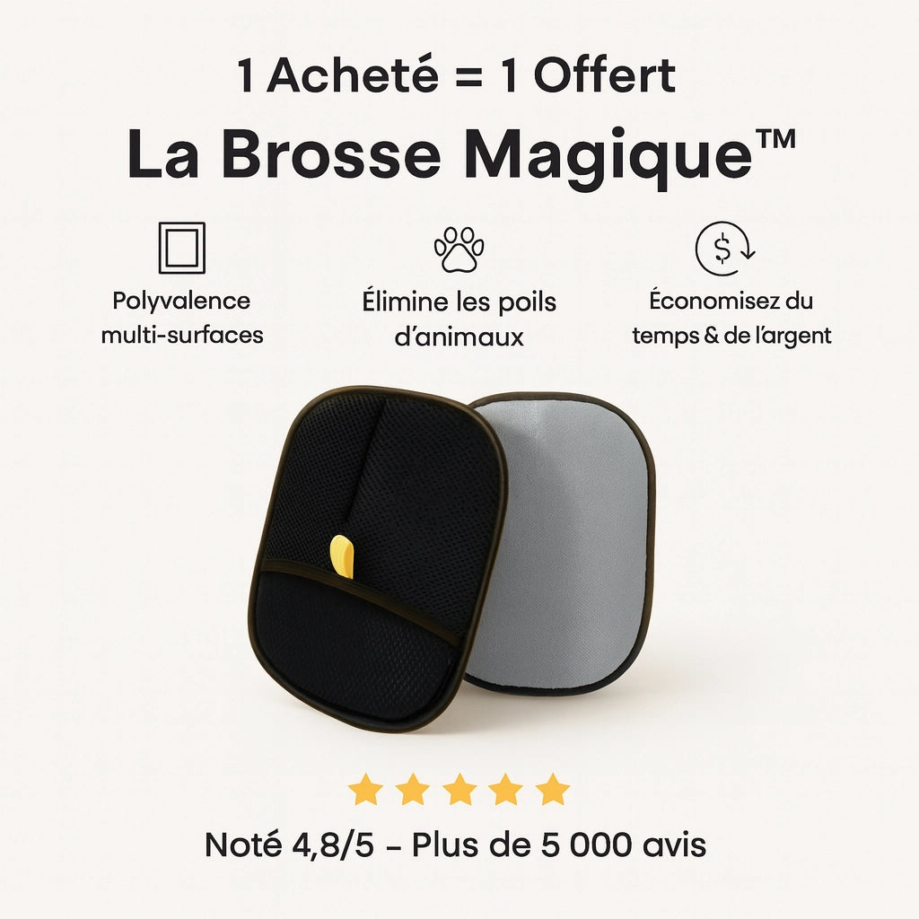 La Brosse Magique™ – Éliminez les poils en un geste