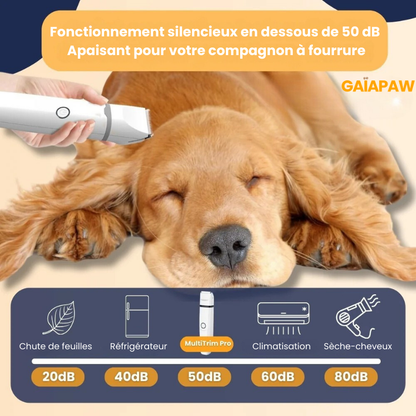 MultiTrim™ Pro - La tondeuse pour chien 4 en 1 sans stress