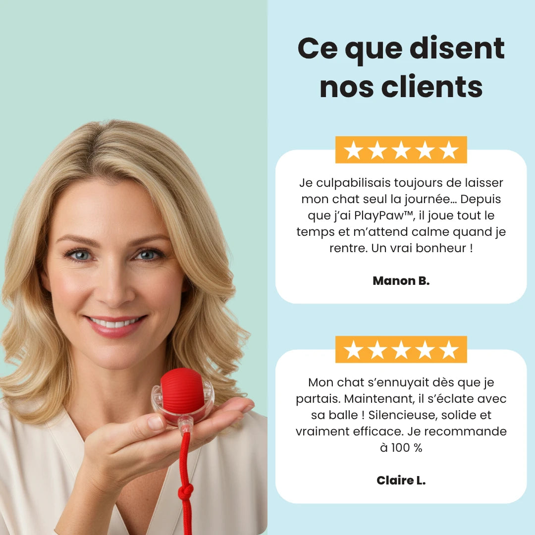 PlayPaw™ – Balle intelligente